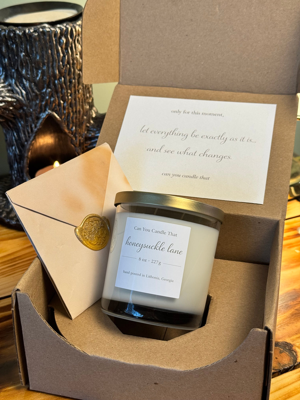 A Letter and a flame